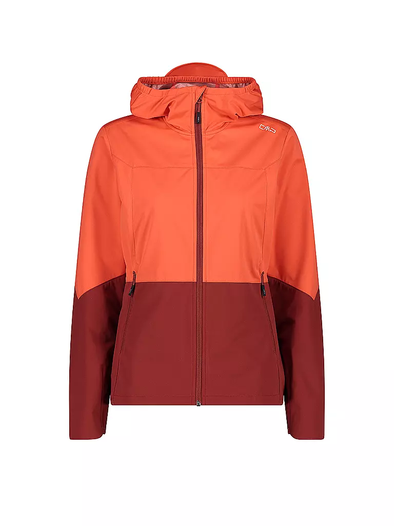 CMP | Damen Softshelljacke Extralight Hoodie | Corail