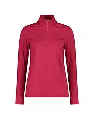 CMP | Damen Unterzieh Zipshirt Sweat Softtech | Rouge