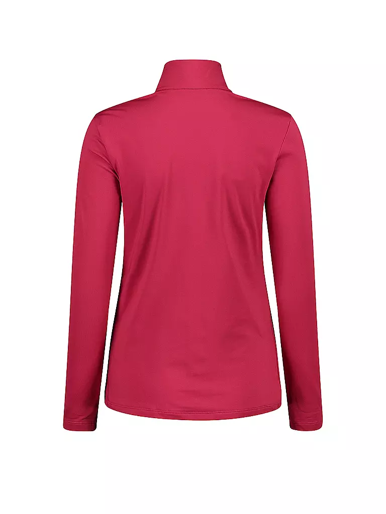 CMP | Damen Unterzieh Zipshirt Sweat Softtech | Rouge