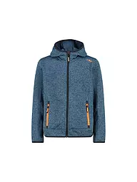 CMP | Kinder Fleecejacke Jacquard Knitted Hoodie | Pétrole