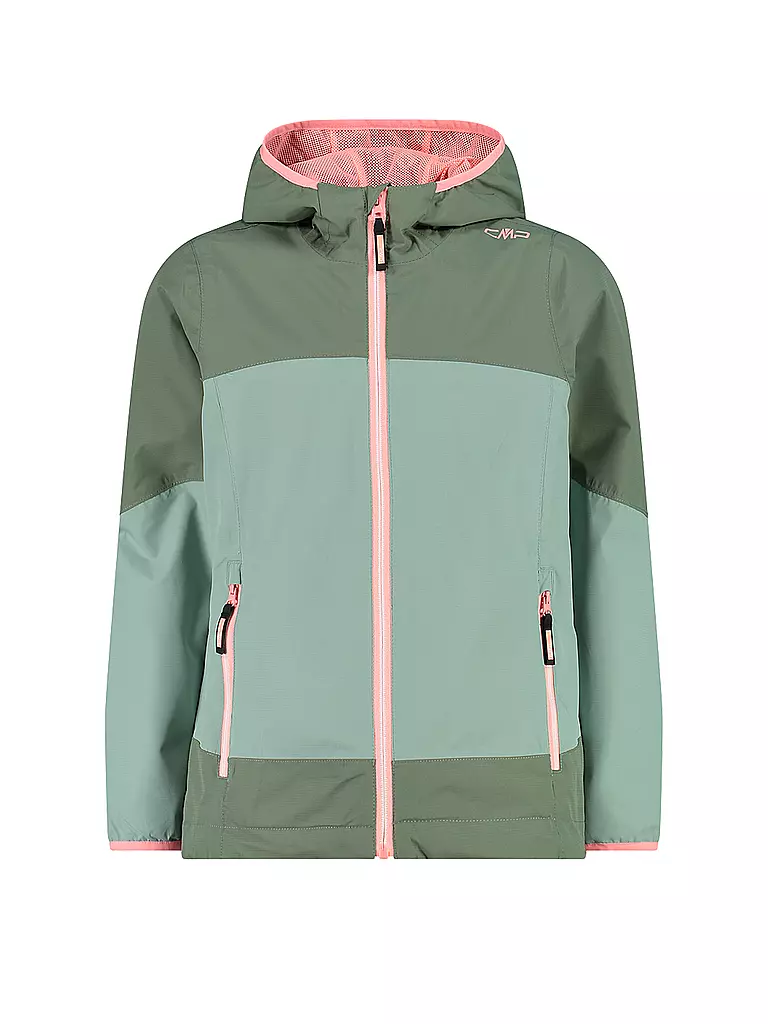 CMP | Kinder Wanderjacke Full Taped Hoodie | Vert clair