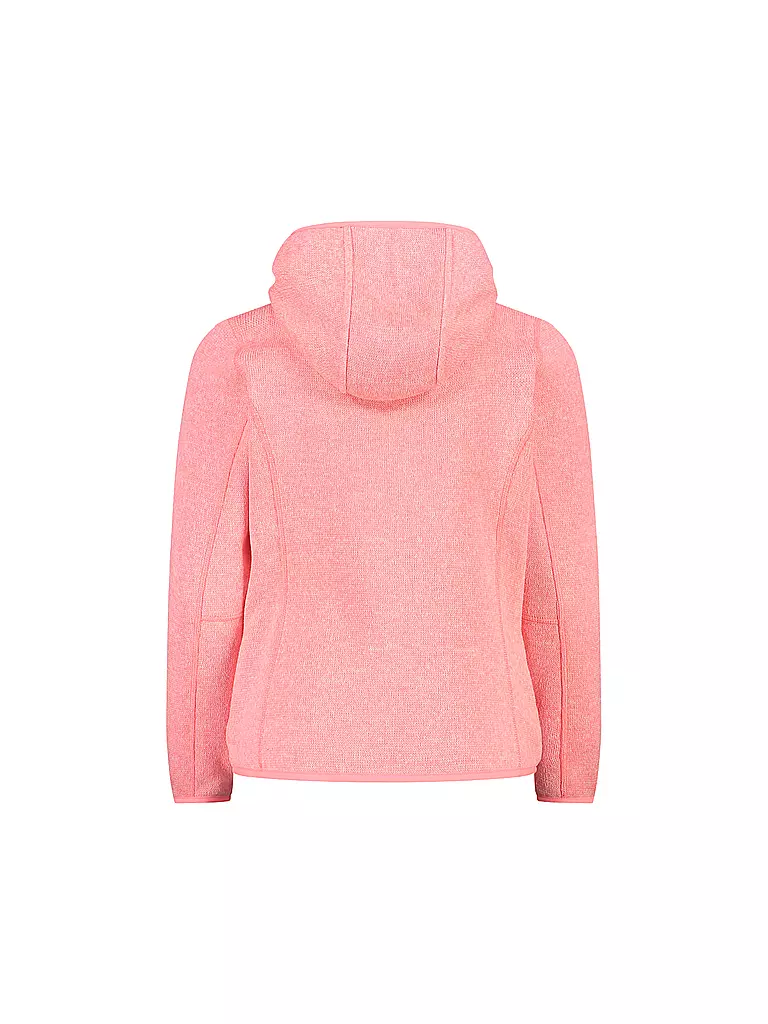 CMP | Mädchen Fleecejacke Jacquard Knitted Hoodie | Rose