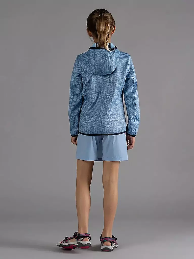 CMP | Mädchen Softshelljacke Light  Hoodie | Bleu clair