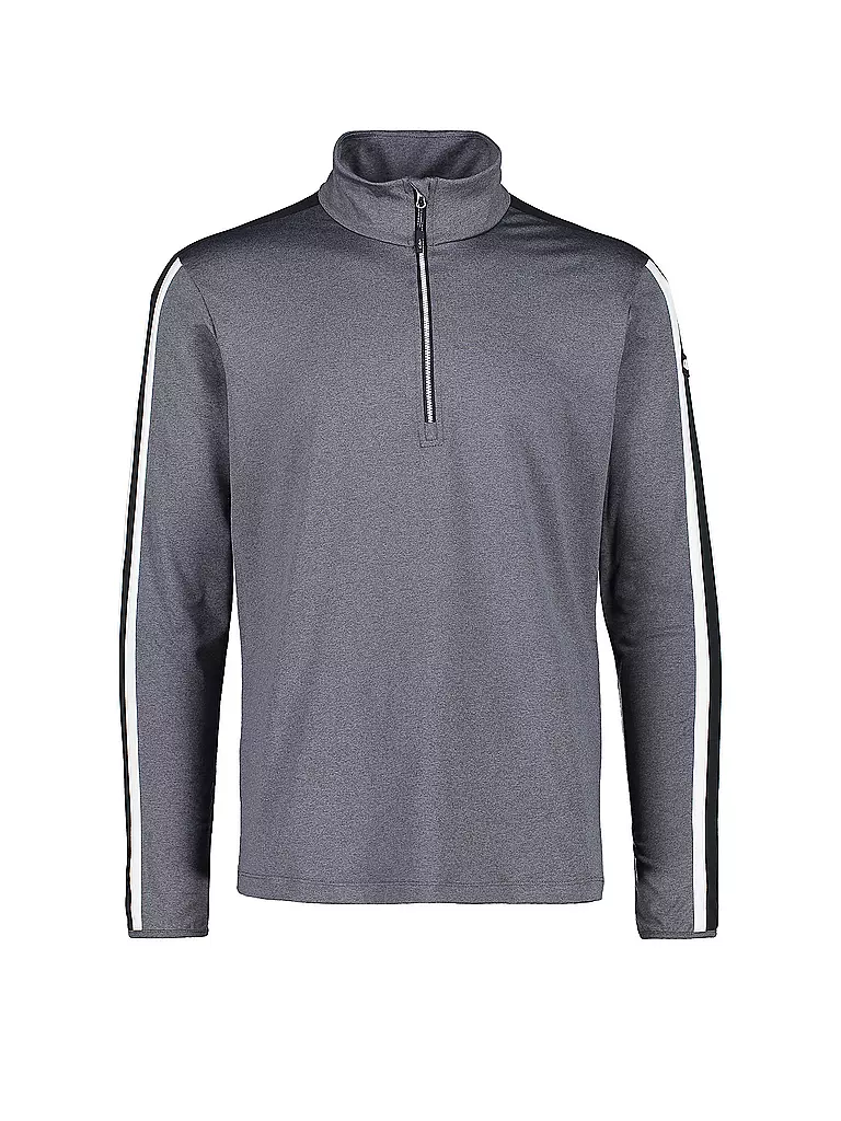 CMP | Sous-pull zippé homme Softtech Mélange années 70 | Gris