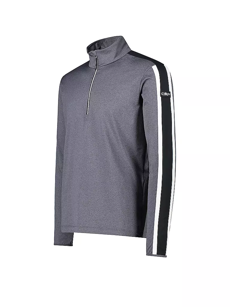 CMP | Sous-pull zippé homme Softtech Mélange années 70 |