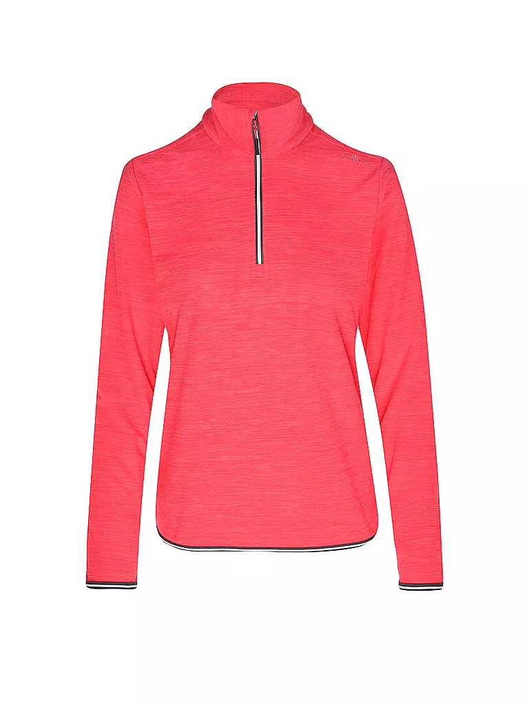 CMP | Sous-pull zippé pour femme | Rouge