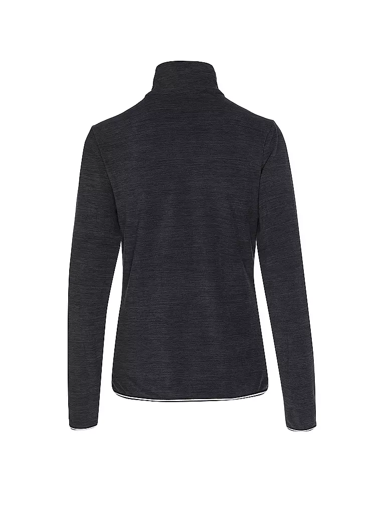 CMP | Sous-pull zippé pour femme | Noir