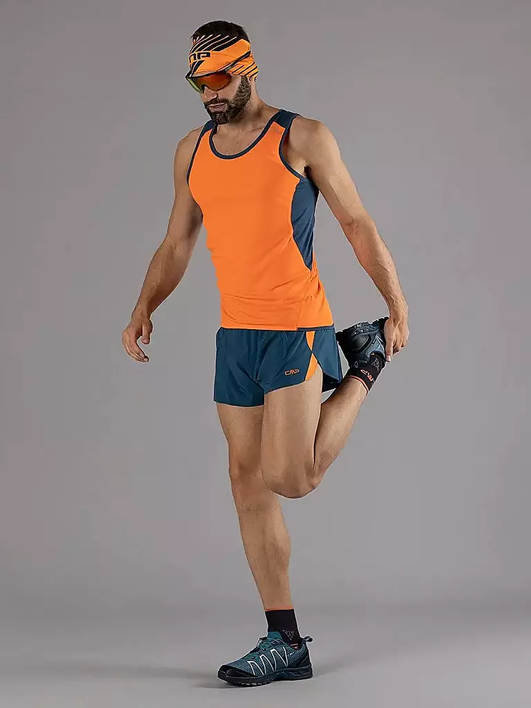 CMP | Stirnband Stretch Jersey Logo | Orange