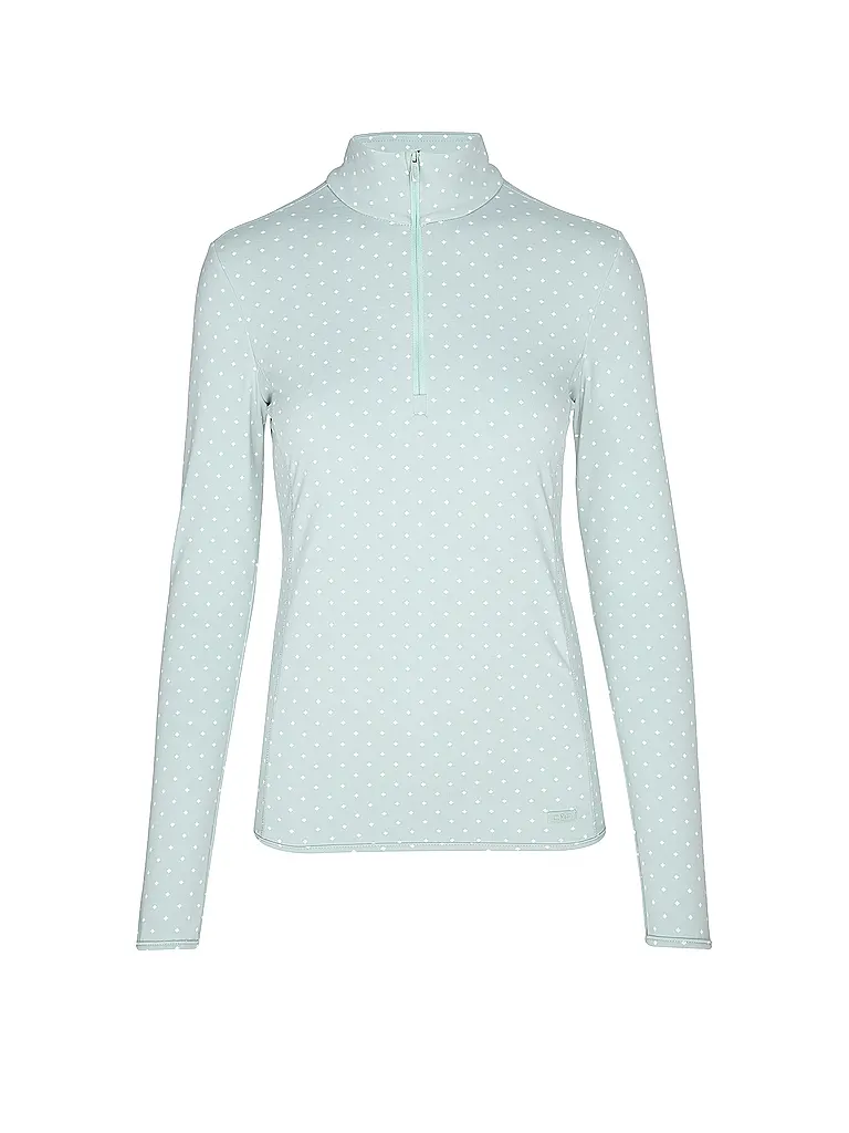 CMP | Zipshirt de sous-vêtement pour femmes | Vert clair