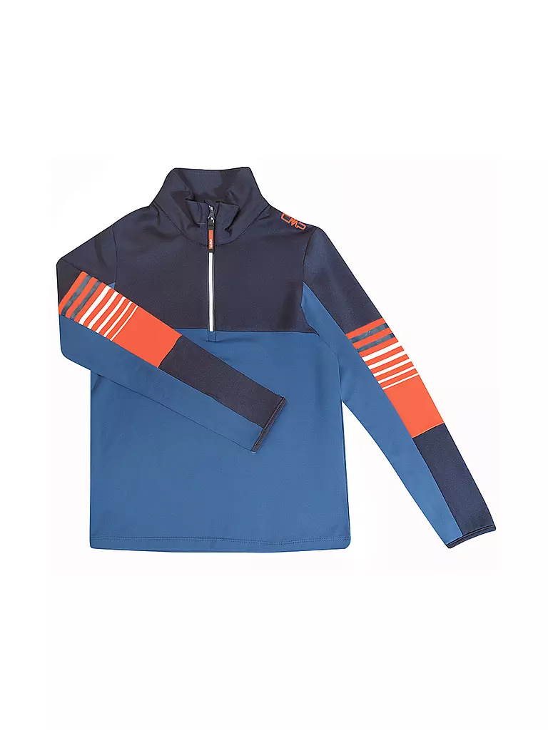 CMP | Zipshirt de sous-vêtement pour garçon | Bleu