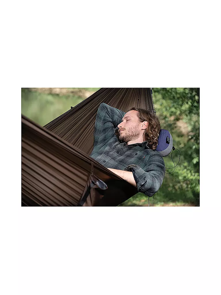 COCOON | Oreiller de voyage Hammock Travel Pillow | Bleu