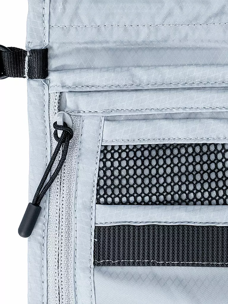 COCOON | Porte-documents de voyage à porter autour du cou | Gris clair