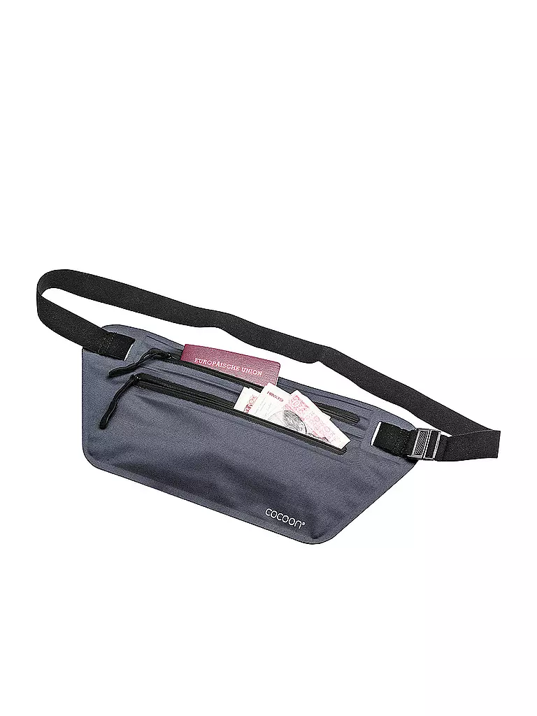 COCOON | Portefeuille secret de ceinture | Gris