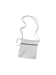 COCOON | Portefeuille Secret en Soie pour Passeport | Gris clair