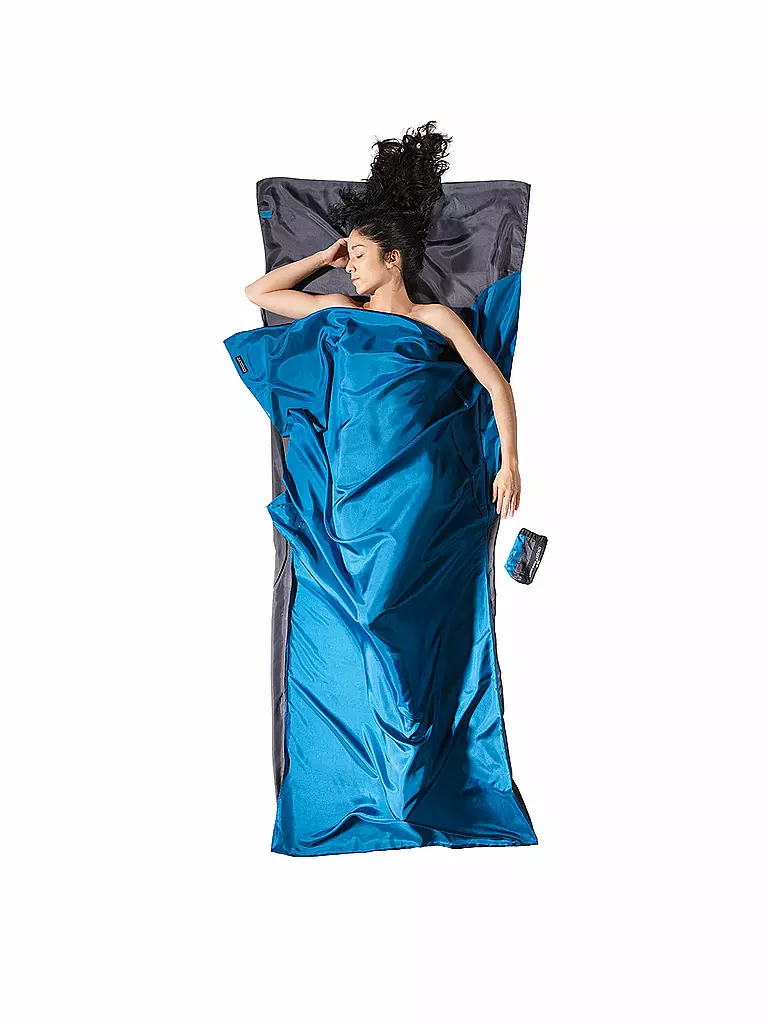 COCOON | Sac de couchage de voyage Travelsheet Silk 14,5x6,5 160g | Multicolore