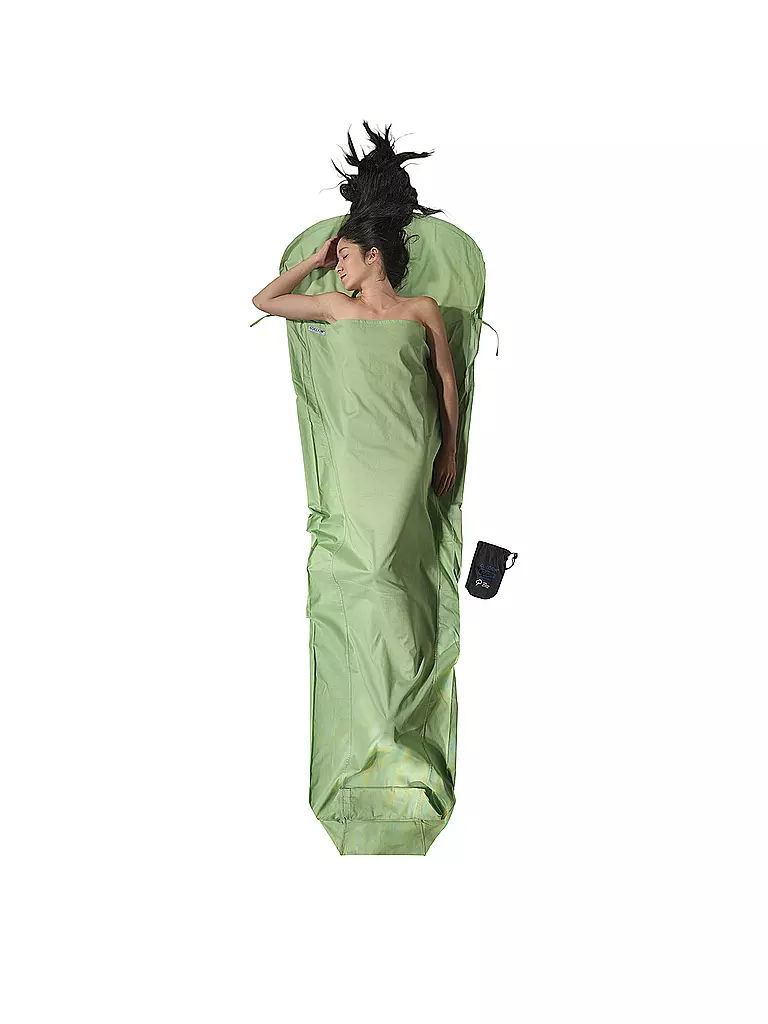 COCOON | Schlafsack MummyLiner Organic Cotton | Vert