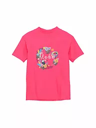 COLOR KIDS | Beachshirt imprimé pour fille | Rose vif