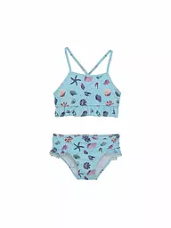 COLOR KIDS | Bikini fille à volants | Bleu clair