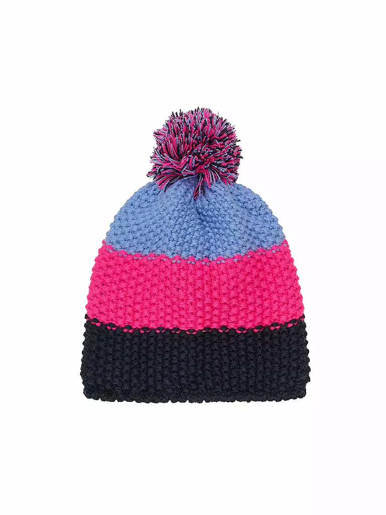 COLOR KIDS | Bonnet Colorblock | Rose vif