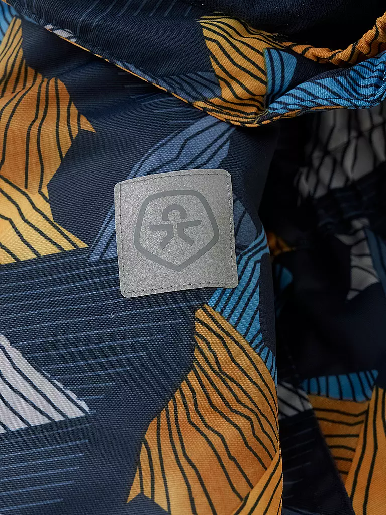 COLOR KIDS | Combinaison de ski pour bébé W. 2 Zip-AOP | Orange