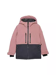 COLOR KIDS | Kinder Skijacke Colorblock | Marron
