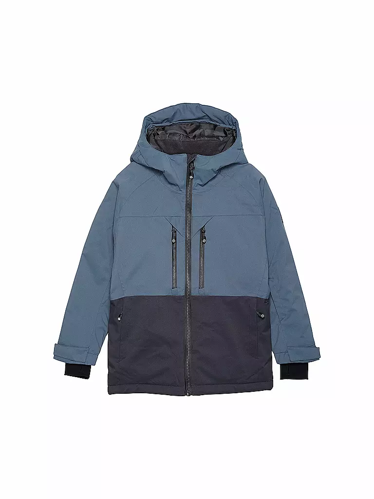COLOR KIDS | Kinder Skijacke Colorblock | Gris
