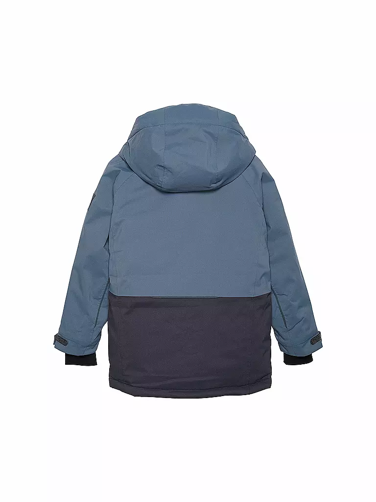 COLOR KIDS | Kinder Skijacke Colorblock | Gris