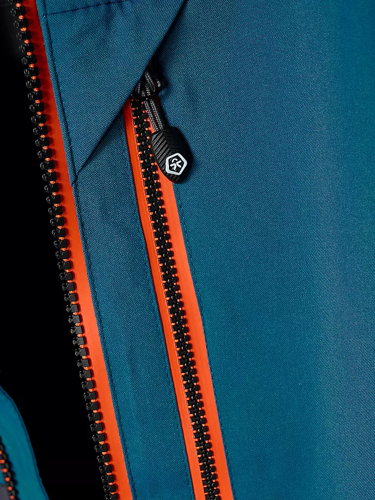 COLOR KIDS | Kinder Skijacke Colorblock | Bleu