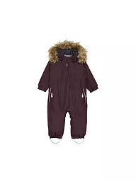 COLOR KIDS | Kinder Skioverall Fake Fur | Marron