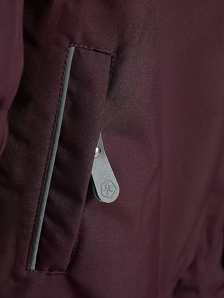 COLOR KIDS | Kinder Skioverall Fake Fur | Marron