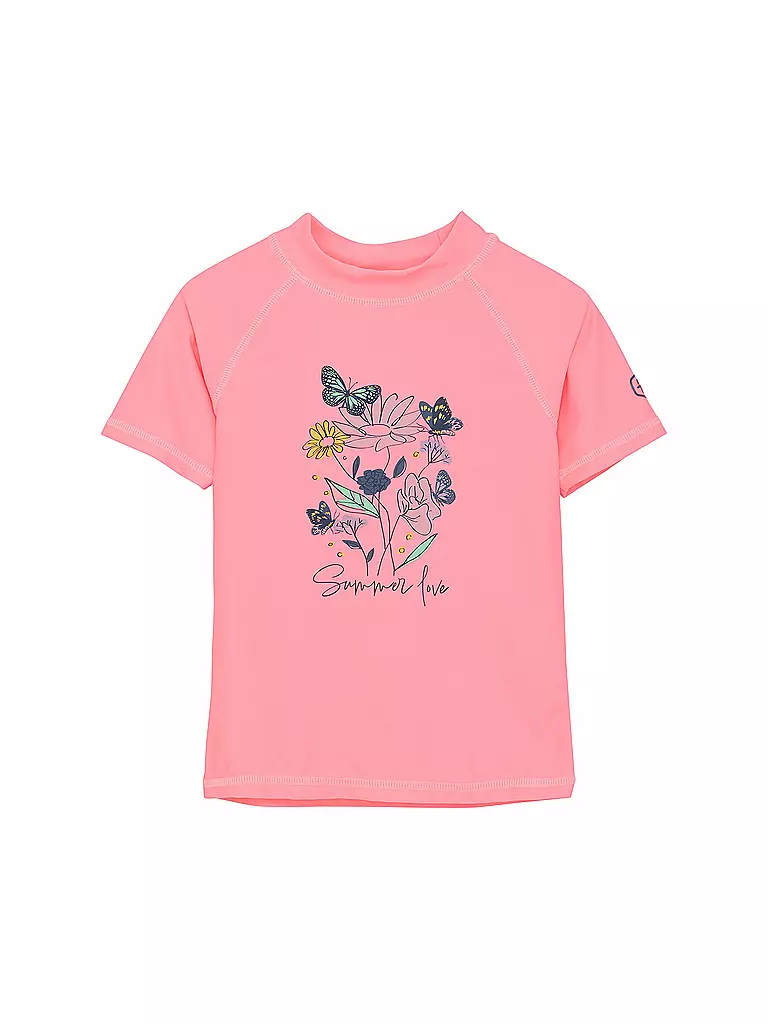 COLOR KIDS | Mädchen Beachshirt mit Print | Rose