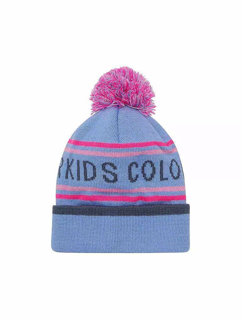 COLOR KIDS | Mütze Logo fille | Bleu