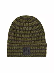 COLOR KIDS | Mütze Striped Pattern | Olive