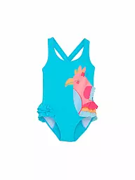 COLOR KIDS | Mädchen Badeanzug Application | Turquoise