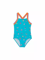 COLOR KIDS | Maillot de bain pour fille | Turquoise