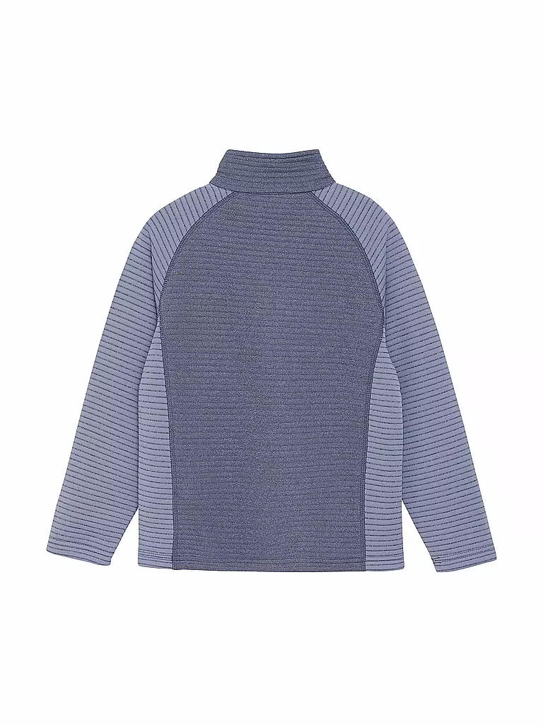 COLOR KIDS | Sous-pull zippé enfant en polaire rayé |