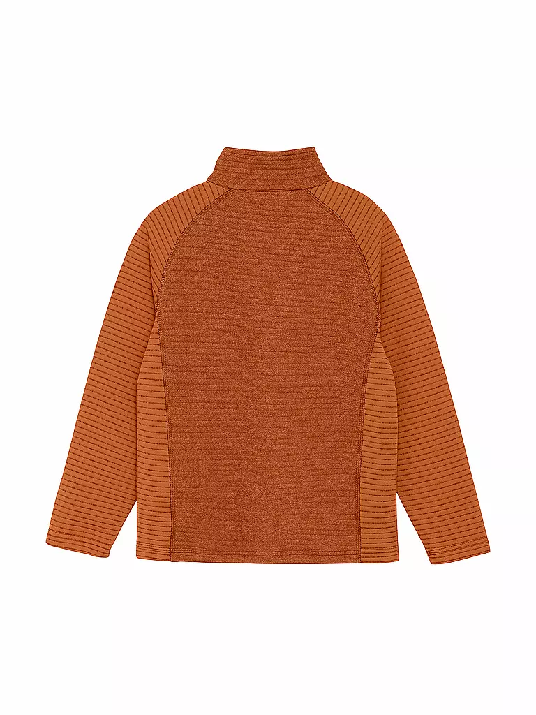 COLOR KIDS | Sous-pull zippé enfant en polaire rayé |