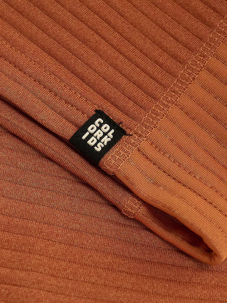COLOR KIDS | Sous-pull zippé enfant en polaire rayé |