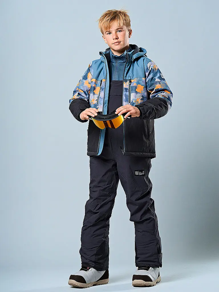 COLOR KIDS | Veste de ski Colorblock garçon | Bleu foncé