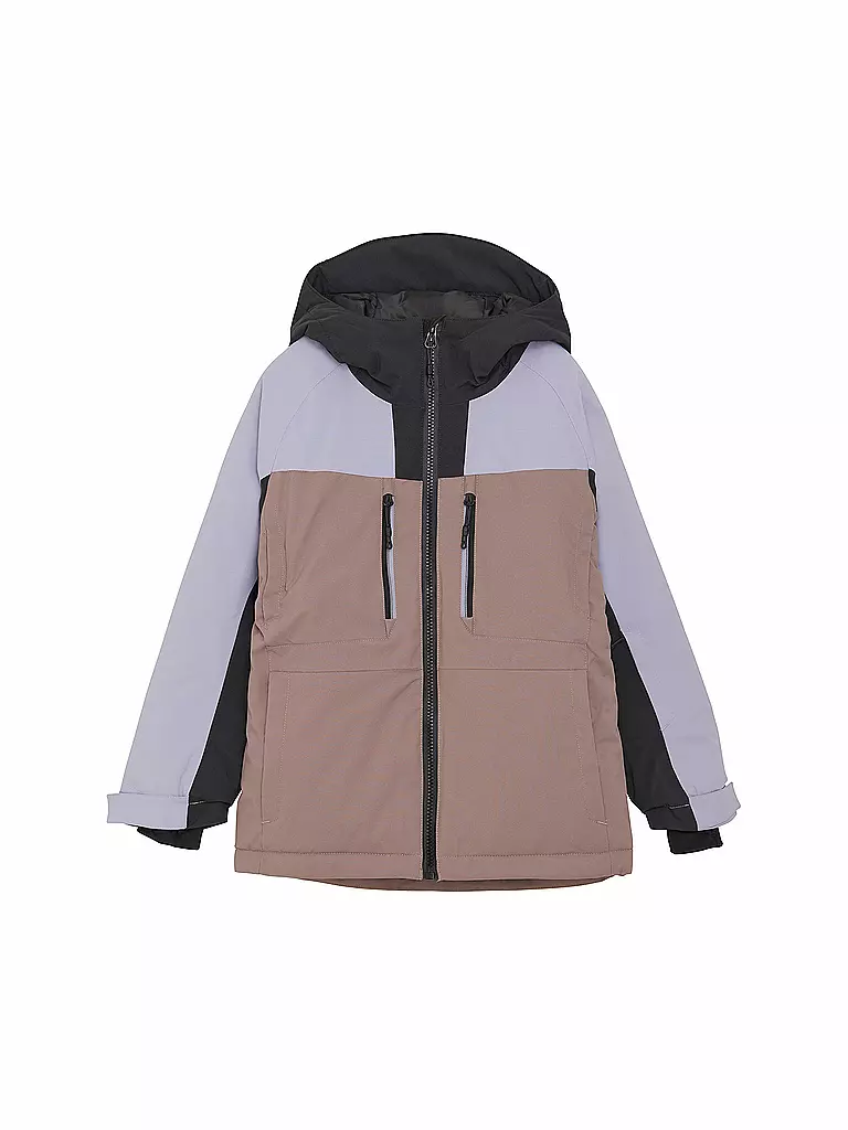 COLOR KIDS | Veste de ski contrastée pour fille | Camel