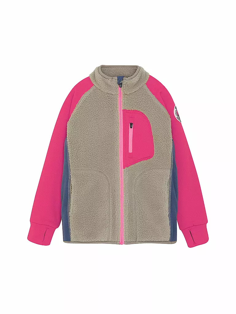COLOR KIDS | Veste polaire fille | Rose vif