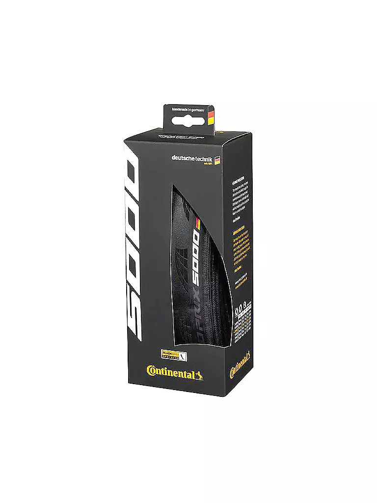 CONTINENTAL | Pneu de vélo de route Grand Prix 5000 (700x28C) | Noir