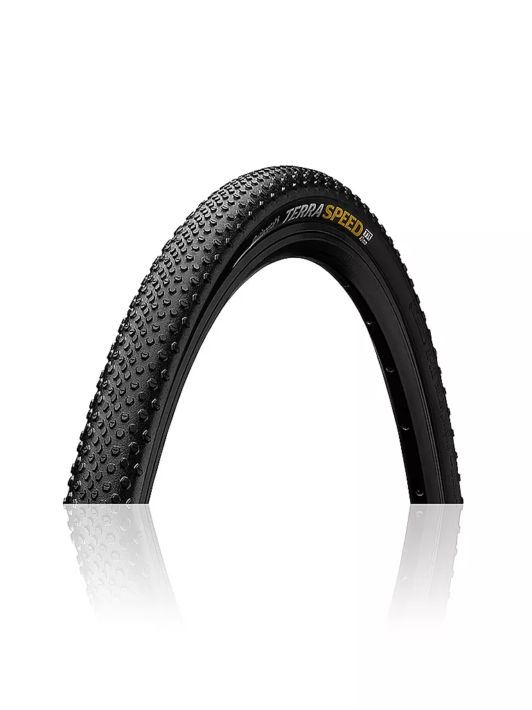 CONTINENTAL | Pneu de vélo Gravel/Cross Terra Speed ProTection 700 x 35C | Noir