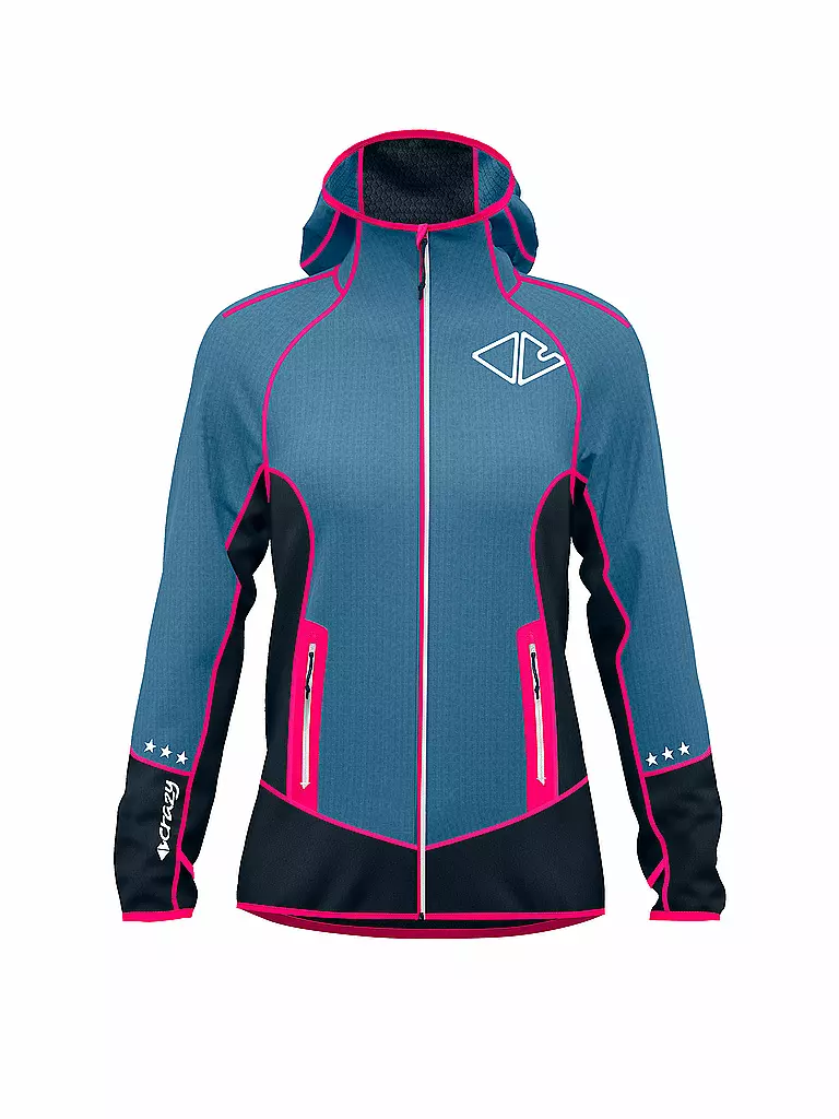 CRAZY | Damen Hybridjacke Pull Next | Pétrole