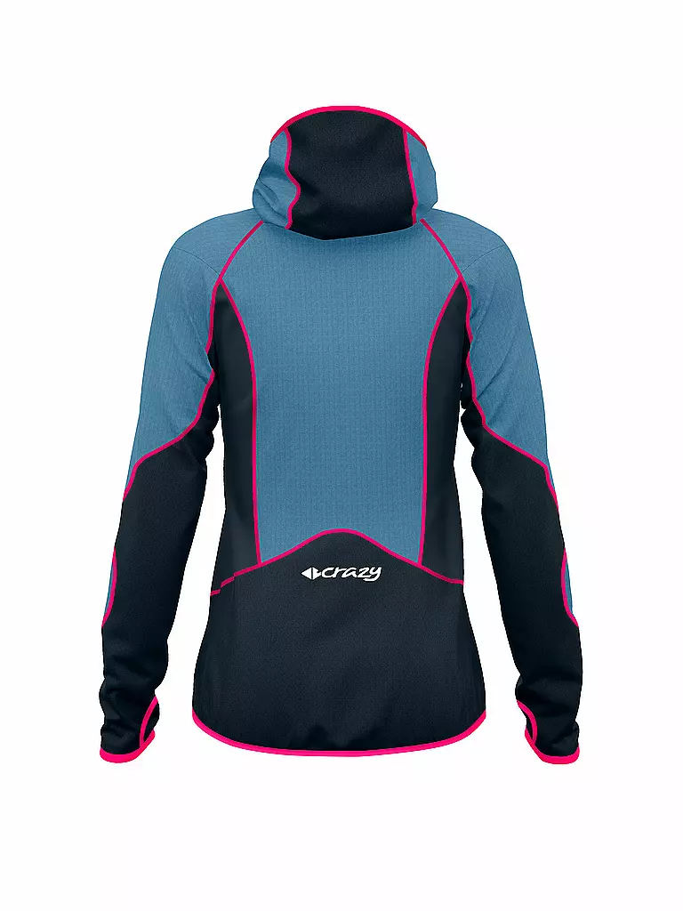 CRAZY | Damen Hybridjacke Pull Next | Pétrole