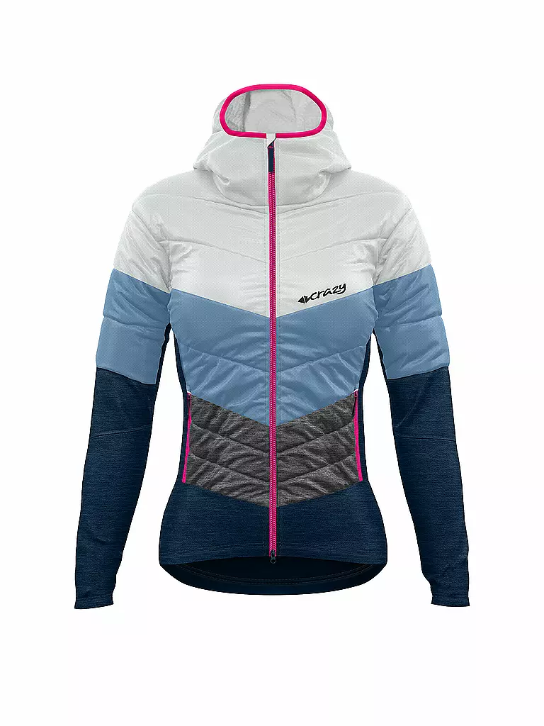 CRAZY | Damen Hybridjacke Trilogy | Pétrole