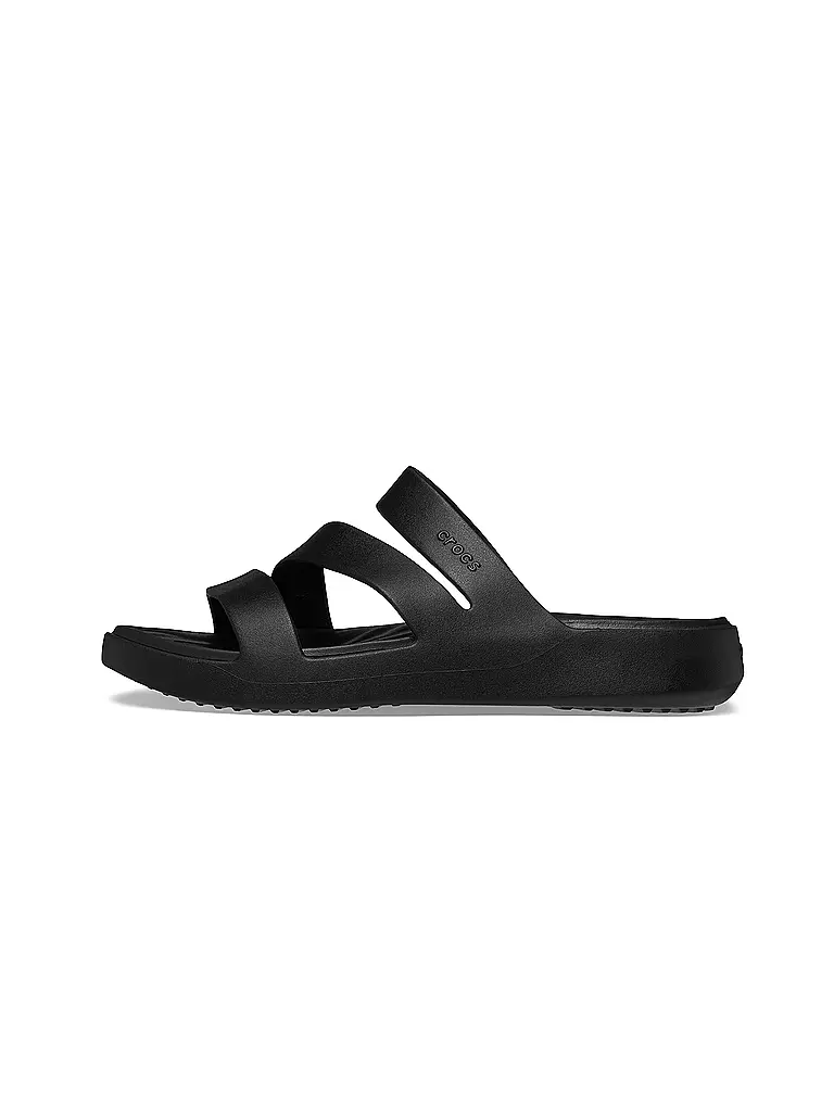 CROCS | Badepantoffeln Getaway Strappy pour femmes | Noir