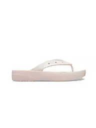 CROCS | Damen Zehentrenner Classic Platform Flip | Rose