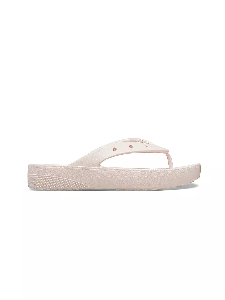 CROCS | Damen Zehentrenner Classic Platform Flip | Rose