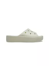 CROCS | Pantoufles de bain Classic Platform Slide | Beige